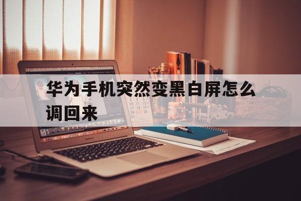 华为手机突然变黑白屏怎么调回来（华为手机变黑白屏了怎么调）