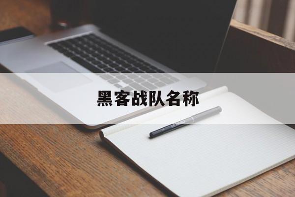 黑客战队名称（黑客战队名字）