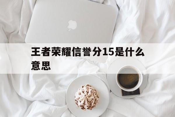 王者荣耀信誉分15是什么意思（王者荣耀信誉分）