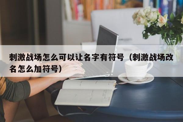 刺激战场怎么可以让名字有符号（刺激战场改名怎么加符号）