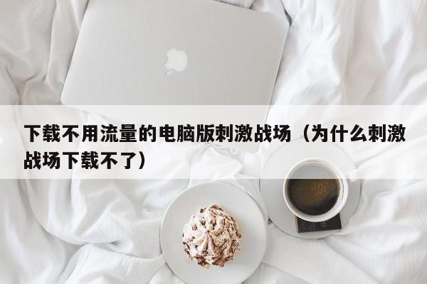 下载不用流量的电脑版刺激战场（为什么刺激战场下载不了）