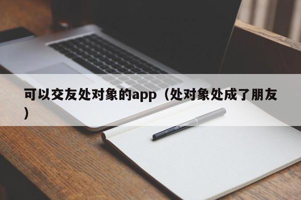 可以交友处对象的app（处对象处成了朋友）