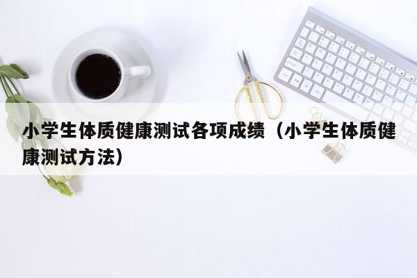 小学生体质健康测试各项成绩（小学生体质健康测试方法）