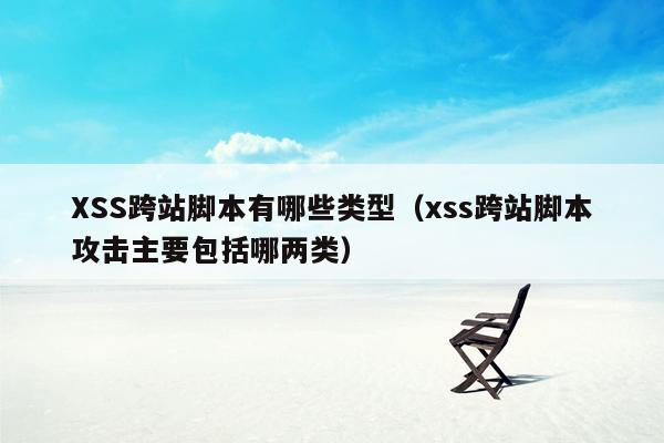 XSS跨站脚本有哪些类型（xss跨站脚本攻击主要包括哪两类）