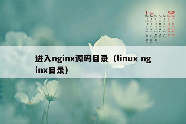 进入nginx源码目录（linux nginx目录）