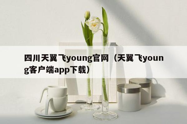 四川天翼飞young官网（天翼飞young客户端app下载）