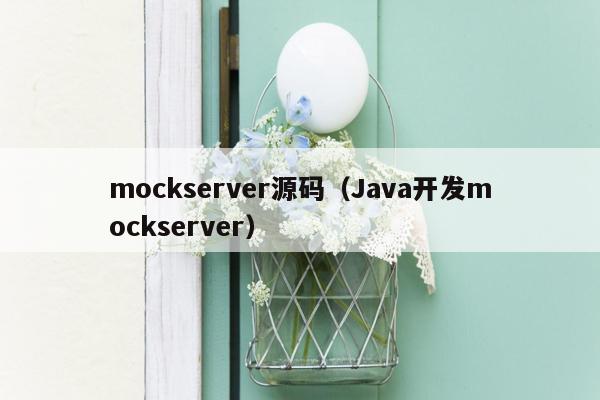 mockserver源码（<strong>java</strong>开发mockserver）