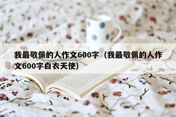 我最敬佩的人作文600字（我最敬佩的人作文600字白衣天使）