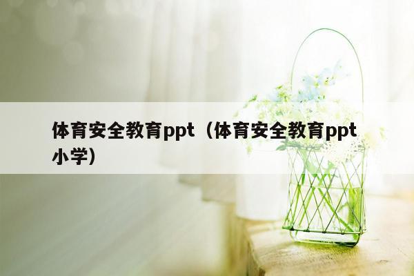 体育安全教育ppt（体育安全教育ppt 小学）