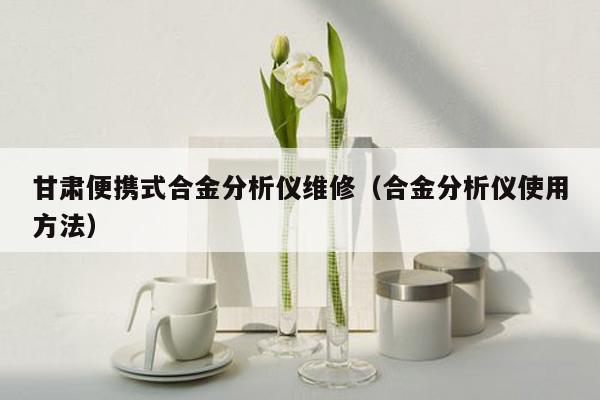 甘肃便携式合金分析仪维修（合金分析仪使用方法）