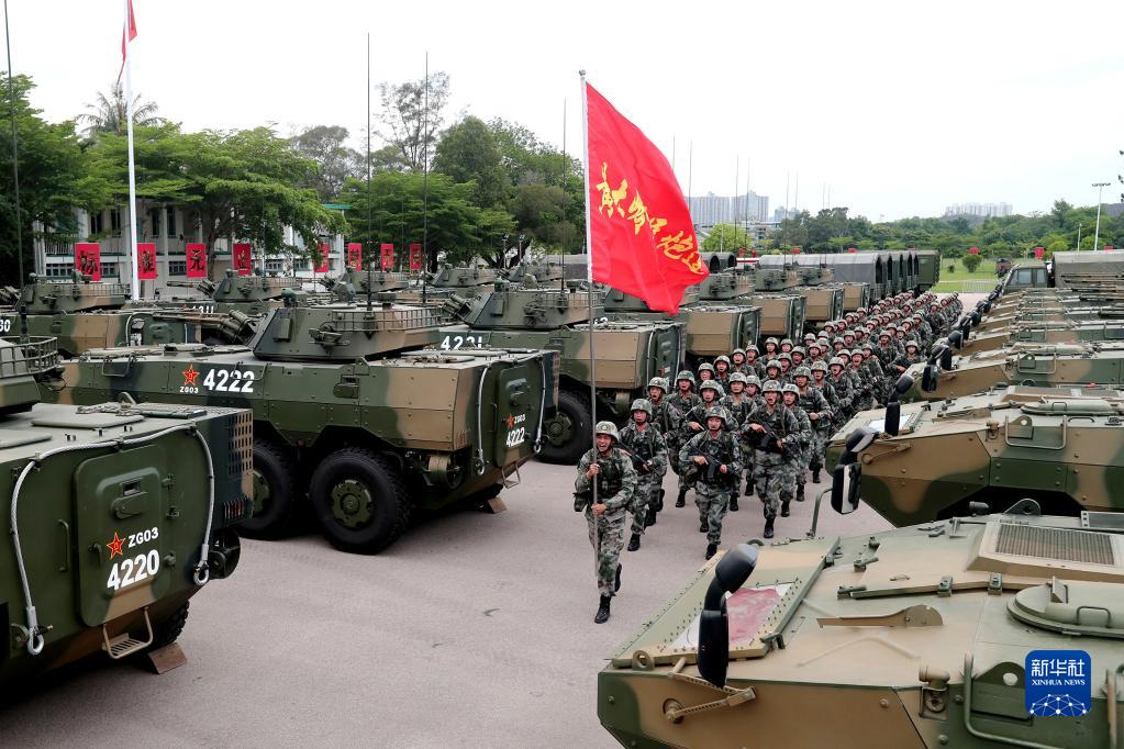 香江之畔，谱写“红军连”青春赞歌――驻香港部队某旅装步一连坚定举旗铸魂忠实履行使命记事