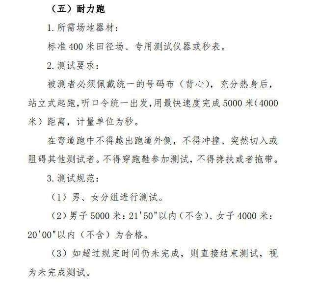 全运会体测要求出炉(体育总局体能测试全运会)