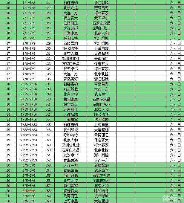 中超赛程2012(中超赛程2021赛程表直播)